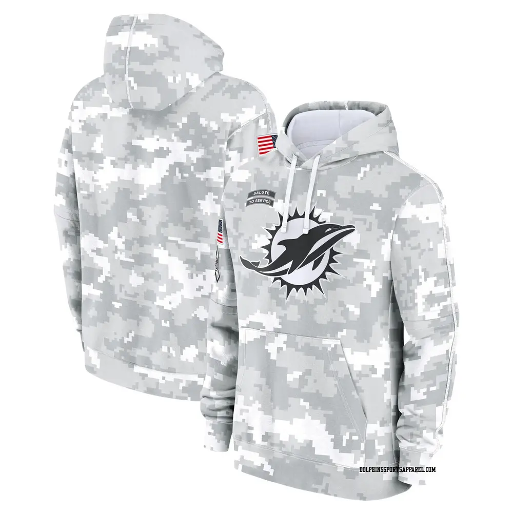 Miami dolphins salute to service sweatshirt hotsell