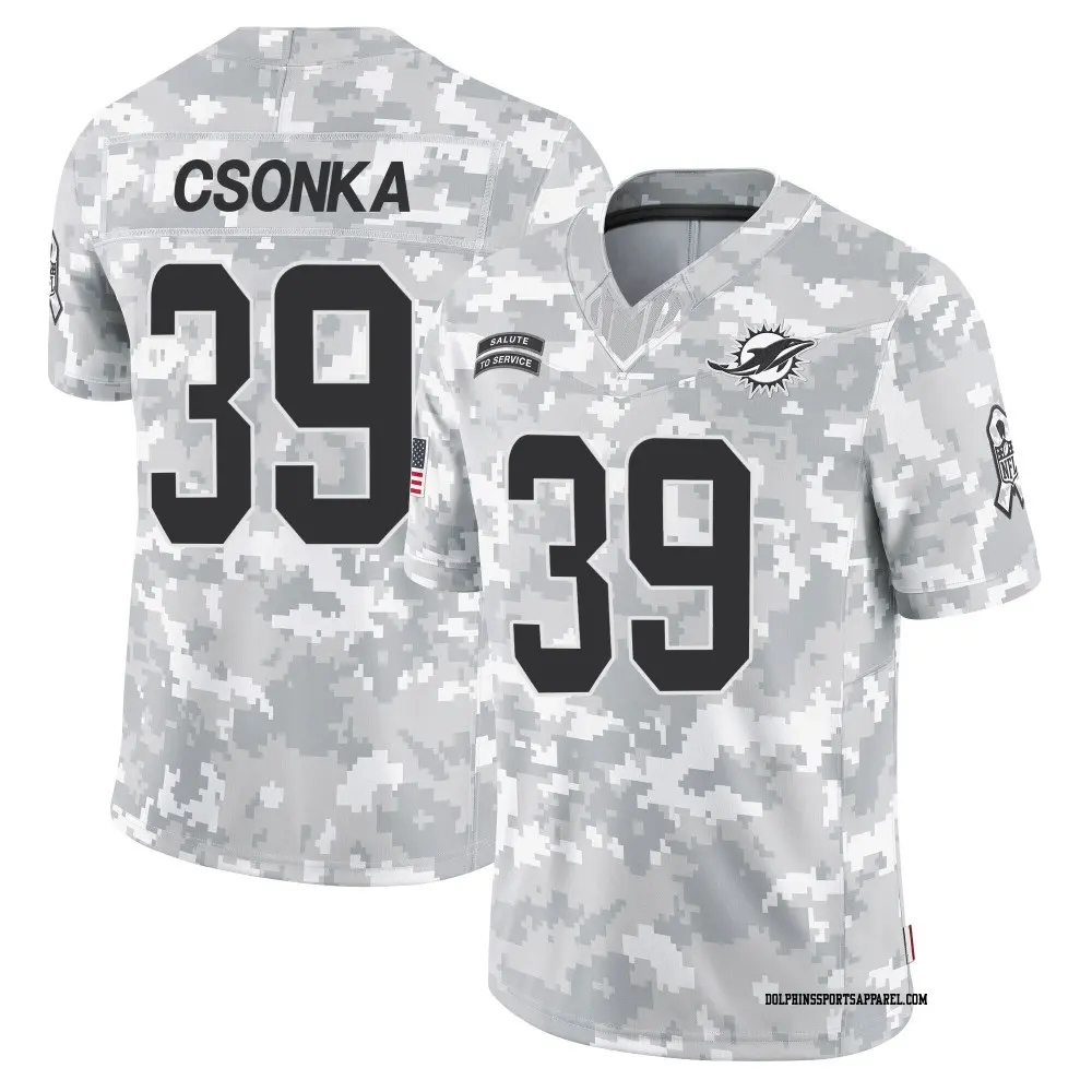 Larry Csonka Jersey for Men Women and Kids Dolphins Store