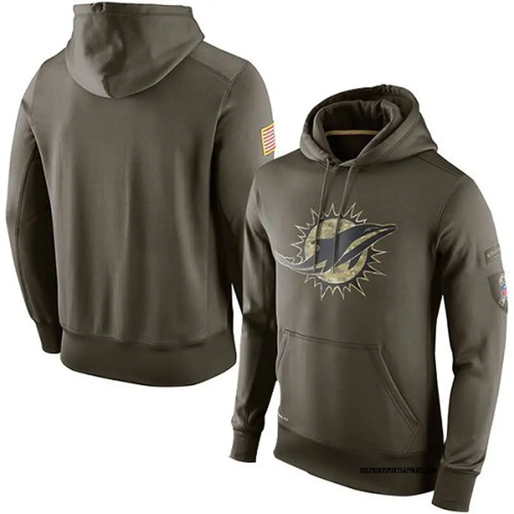 Miami Dolphins Salute to Service Hoodies Sweatshirts Dolphins Store